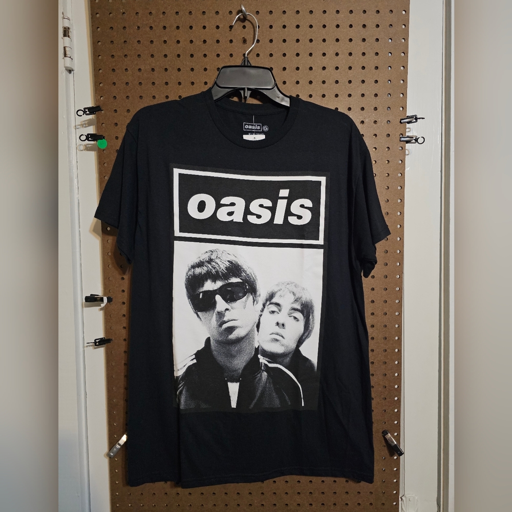 Oasis Black and White Graphic Tee